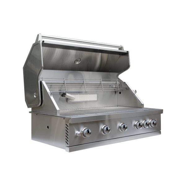 outdoor kitchen stainless steel 5 burner gas bbq grill