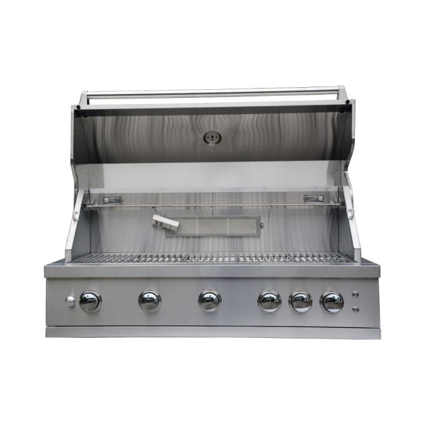 outdoor kitchen stainless steel 5 burner gas bbq grill