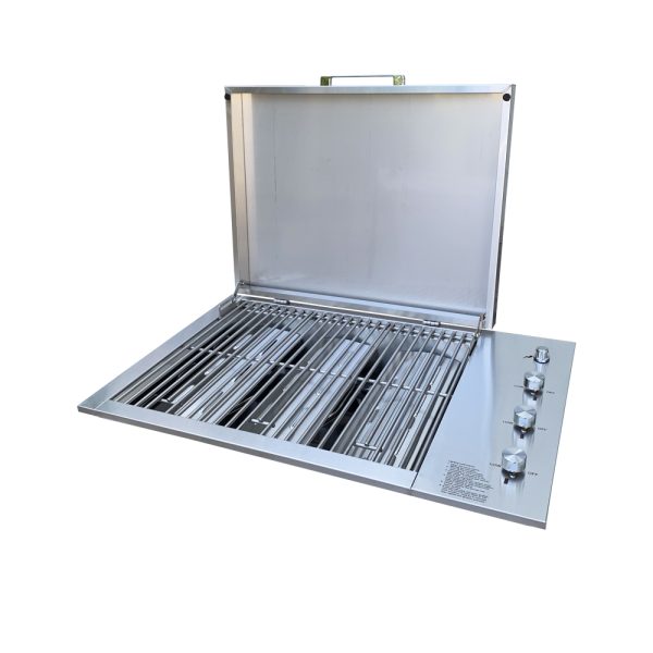 Rust Free Stainless Steel 3 Burner Gas BBQ Grill For Outdoor Cooking