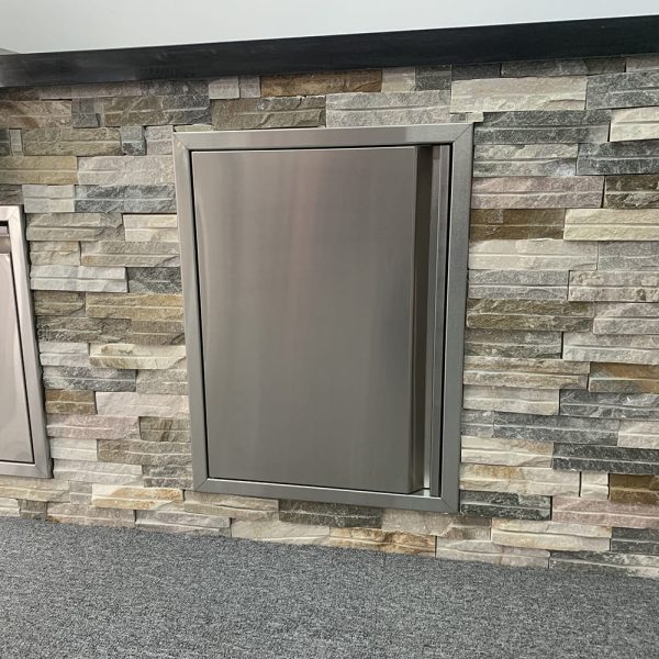 Stainless Steel 304 Outdoor Kitchen Access Door 17x 22 inch