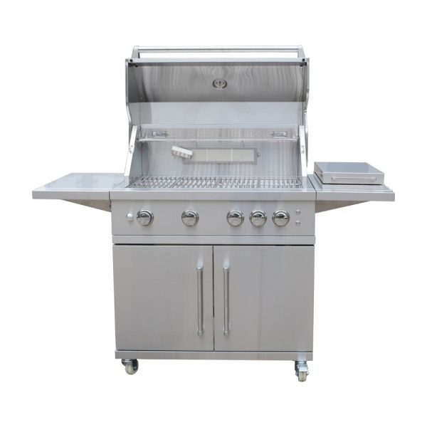 Stainless Steel Freestanding 4 Burner Gas Grill