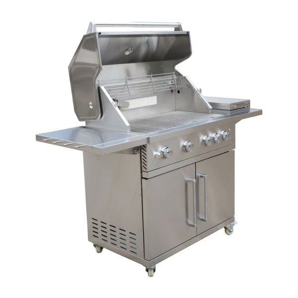 Stainless Steel Freestanding 4 Burner Gas Grill