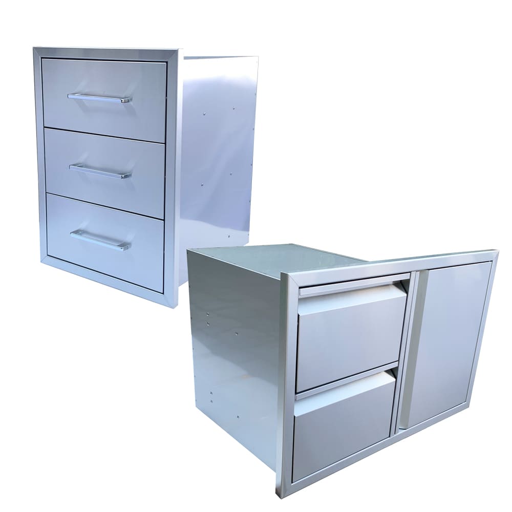 outdoor kitchen drawers