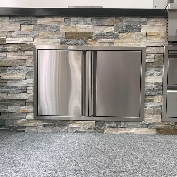 BBQ Access Door Stainless Steel 27x22in for Outdoor Kitchens