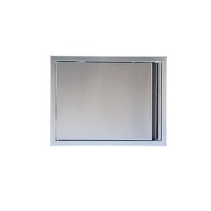 BBQ Doors Stainless Steel 27x20in for Outdoor Kitchen Storage