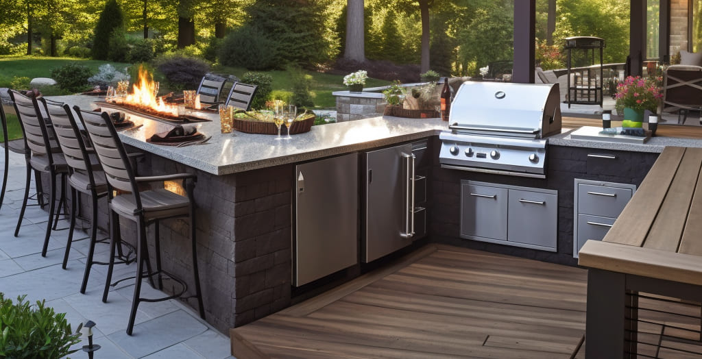 Custom Outdoor Kitchen Supplier One-Stop Solutions | LUXPatio