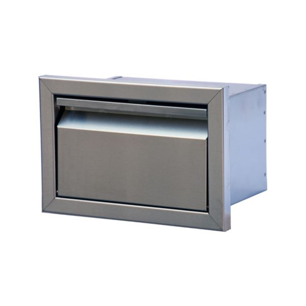 outdoor kitchen paper towel dispenser