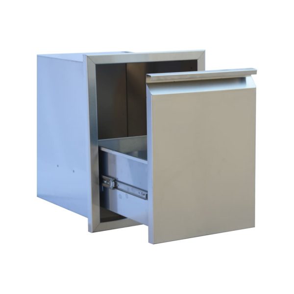 outdoor kitchen propane tank drawer